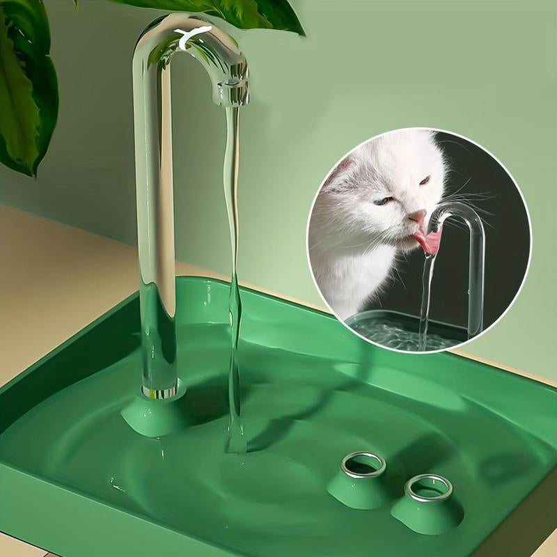 Automatic USB Pet Water Fountain, Silent Pets Drinking Water Dispenser, Indoor Automatic Circulation Water Dispenser (Plug in USB Cable to Use), Cat Fountain Water Supplies, Cat Stuff, Pet Products, Cat Water Fountain, Cat Accessories