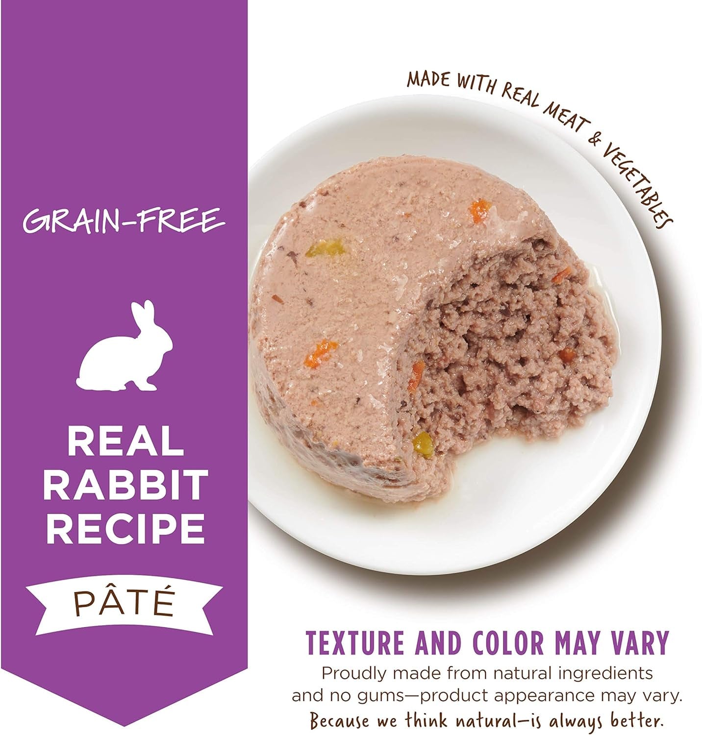 Grain Free Wet Cat Food Pate, Original Recipe Natural Canned Cat Food